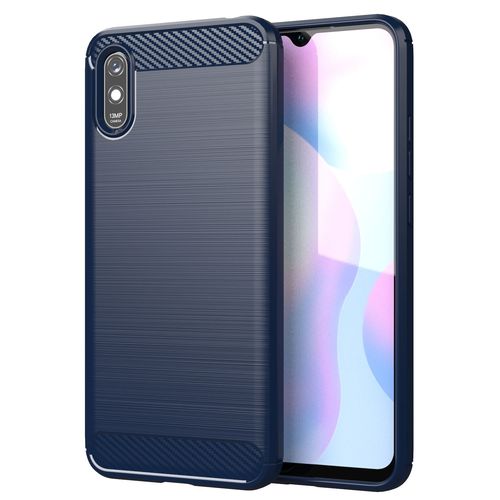 Coque Xiaomi Redmi 9a,Etui Pour Xiaomi Redmi 9a,Etui En Silicone Pour Xiaomi Redmi 9a,Convient A La Coque Xiaomi Redmi 9a,Bleu