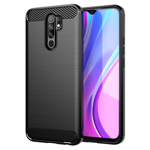 Coque Xiaomi Redmi 9,Etui Pour Xiaomi Redmi 9,Etui En Silicone Pour Xiaomi Redmi 9,Convient A La Coque Xiaomi Redmi 9,Noir