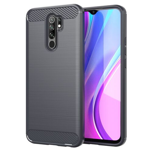 Coque Xiaomi Redmi 9,Etui Pour Xiaomi Redmi 9,Etui En Silicone Pour Xiaomi Redmi 9,Convient A La Coque Xiaomi Redmi 9,Gris