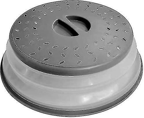 Cloche Alimentaire Multifonction - Gris - Rsistante Au Micro-ondes Et La Chaleur - Design Peu Encombrant - Perforations Pour La Vapeur - Anti-clabous