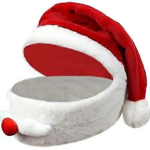 Noël Couverture de casque de moto Père Noël Bricolage Casque de moto Funny Decor