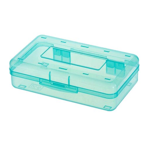 Boîte À Crayons Pour Enfants Étui À Crayons En Plastique Portable Pour Étudiants En Classe D'art Professionnel Avec Couvercle Étanche À Pression