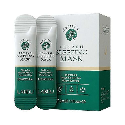 20pcs Réparation Nourrissante Masque De Sommeil Collagène Sakran Sakura Algues Améliorer Peau Sèche Apaiser Anti Acné Emballage Individuel Gel Masque Botao