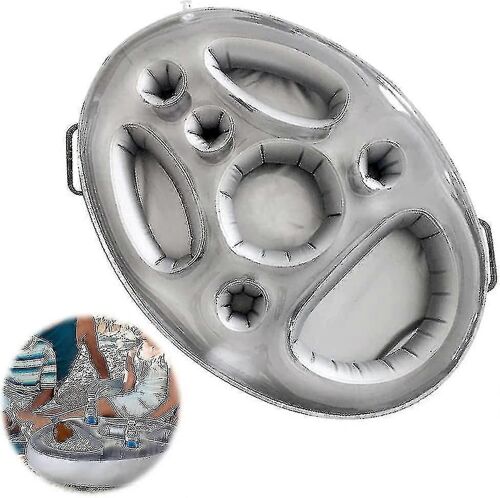 Bar De Piscine Flottant, Bar Flottant De Piscine 8 Trous, Porte-Boissons Gonflables, Plateau De Bar Flottant Gonflable, Bar Flottant De Spa, Portable