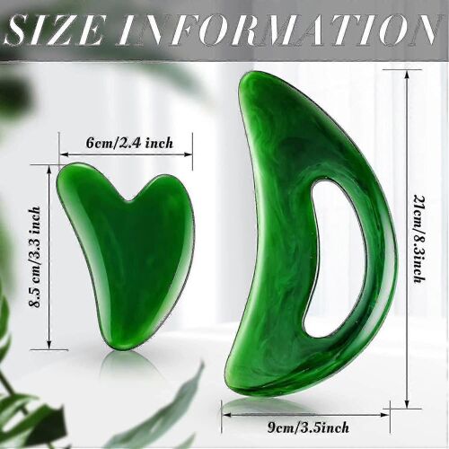 Corps Gua Sha Massage Tool Grand Gua Sha Set Avec Poignée Résine Guasha Board Muscle Scraping Outils De Massage Body Facial Sculpting Anti Cellulite Spa T 