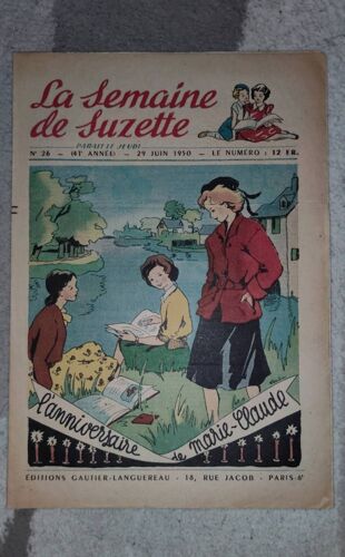 La Semaine De Suzette Année 1950 N°26