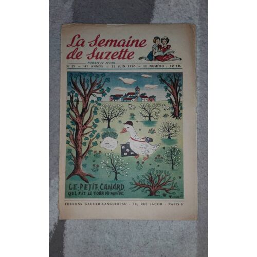 La Semaine De Suzette Année 1950 N°25