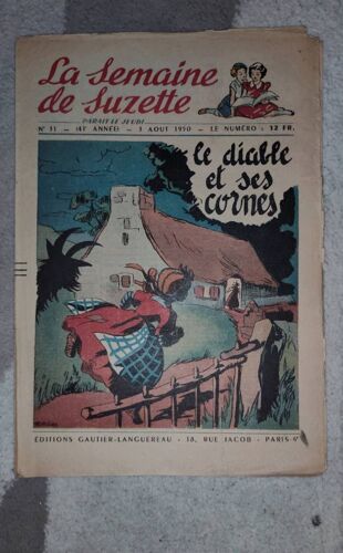La Semaine De Suzette Année 1950 N°31