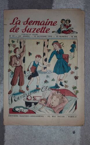 La Semaine De Suzette Année 1950 N°41