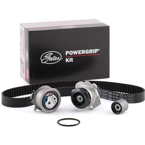 Gates Pompe À Eau + Kit De Distribution Vw,Audi,Ford Kp55569xs-4 Pompe À Eau + Kit De Courroie De Distribution
