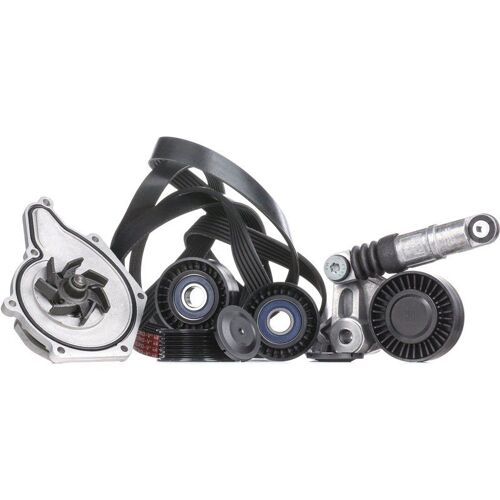 Gates Pompe À Eau+Jeu De Courroie Trapézoïdale À Nervures Vw,Audi Kp66pk2500