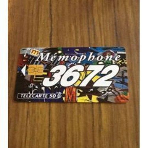 Télécarte 50u 3672 Patchwork