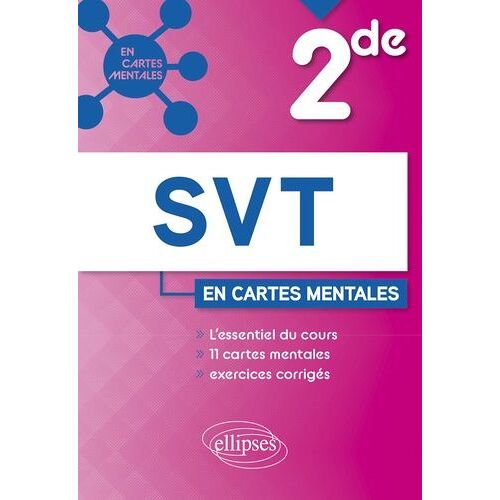 Svt 2de En Cartes Mentales - L'essentiel Du Cours, 11 Cartes Mentales, Exercices Et Corrigés
