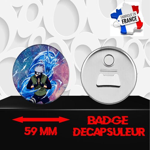 Magnet Décoratif Décapsuleur Aimanté 59 Mm Manga Naruto 91