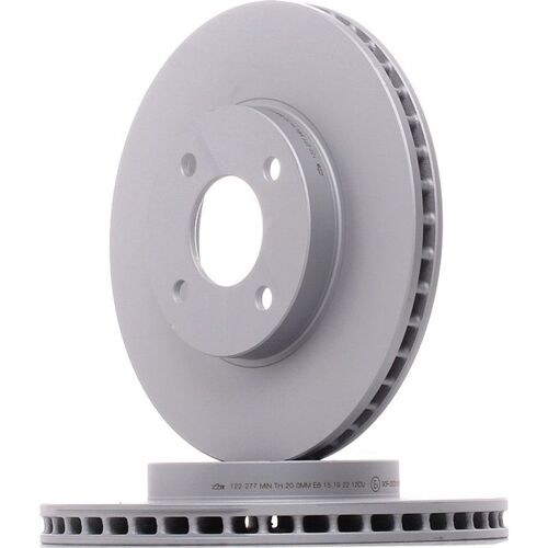 Ate Disque De Frein Nissan 24.0122-0277.1 402061ha0a Disques De Frein,Disque