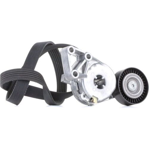 Gates Jeu De Courroies Trapézoïdales À Nervures Vw,Audi,Skoda K046pk1043 Kit De Courroies D'accessoire,Kit Complet Courroie D'accessoire