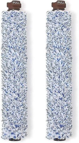 Bissell Crosswave Brush Roller Plancher en bois Bissell 1926 Crosswave, remplace la partie 1608022, 160-8022 Accessoire de brosse (paquet de 2 pièces)