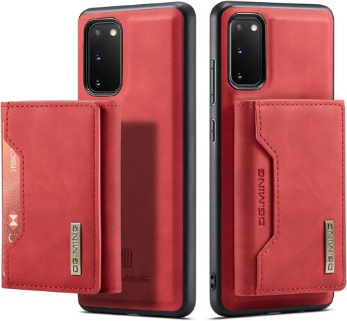 2 En 1 Coque Pour Samsung Galaxy Note 20 Ultra, Etui Portefeuille Et Etui De Telephone Amovible Adsorption Magnetique En Cuir Mat Avec Support Visualisation Case Cover