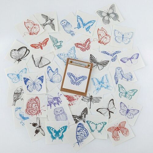 Autocollants De Fond Pour Matériel De Dessin, 50 Pièces, Scrapbook, Papeterie De Bureau, Fournitures Scolaires, Diy Bricolage