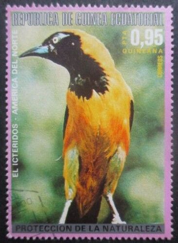 Guinee Equatoriale N°97d Oiseau Oblitéré