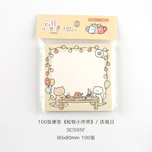 Bloc-Notes En Papier Doux Petit Monde, 100 Pièces/Lot, Papier De Décoration De Fond Rétro, Fleur, Pour Journal Poubelle, Scrapbooking