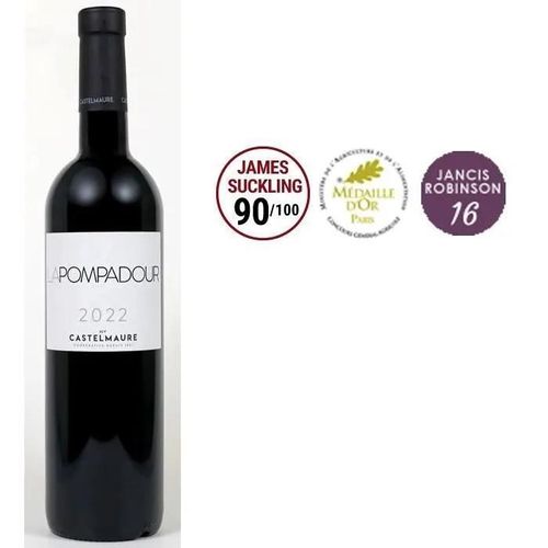 Castelmaure La Pompadour 2022 Corbieres - Vin Rouge De Languedoc