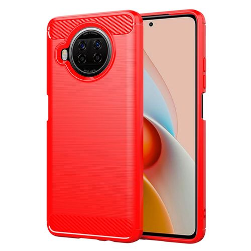 Coque Xiaomi Redmi Note 9 Pro,Etui Pour Xiaomi Redmi Note 9 Pro,Etui En Silicone Pour Xiaomi Redmi Note 9 Pro,Convient A La Coque Xiaomi Redmi Note 9 Pro,Rouge