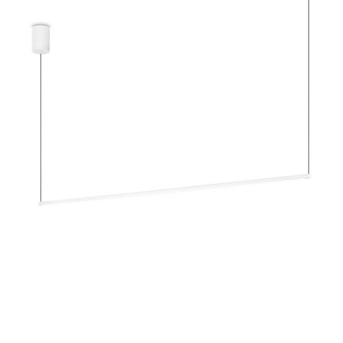 Ideal Lux Essence Plafonnier Led Suspendu Intégré Blanc 126cm 3000k