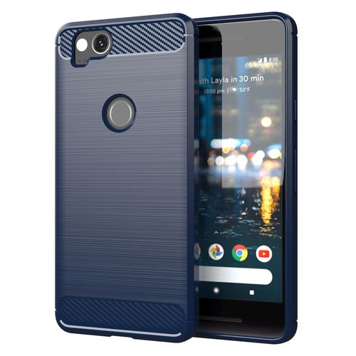 Coque Google Pixel 2,Etui Pour Google Pixel 2,Etui En Silicone Pour Google Pixel 2,Convient A La Coque Google Pixel 2,Bleu