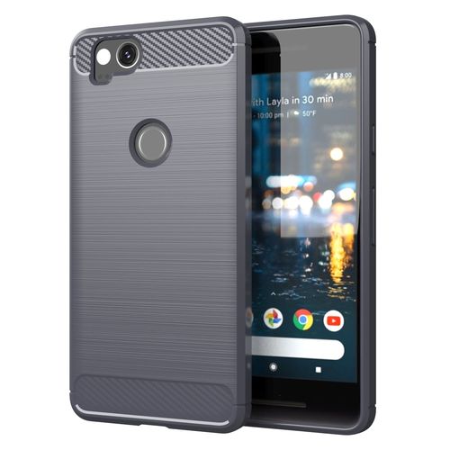 Coque Google Pixel 2,Etui Pour Google Pixel 2,Etui En Silicone Pour Google Pixel 2,Convient A La Coque Google Pixel 2,Gris