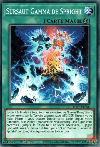 Yu Gi Oh Pote Fr056 Sursaut Gamma De Spright