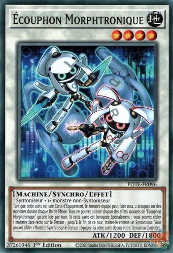 Yu Gi Oh Pote Fr096 Écouphon Morphtronique