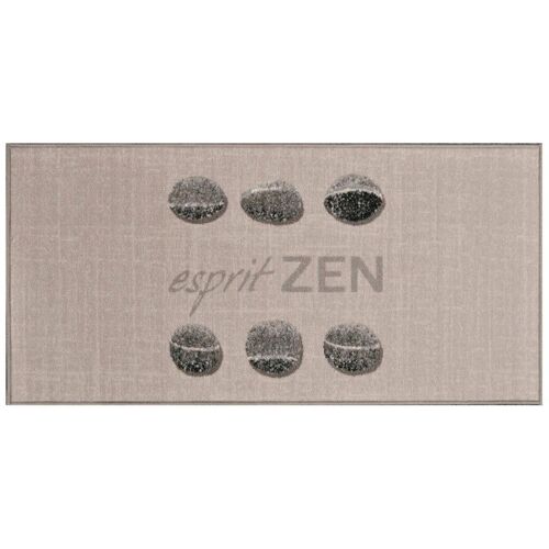 Tapis Galets "Esprit Zen" 57x115cm Beige