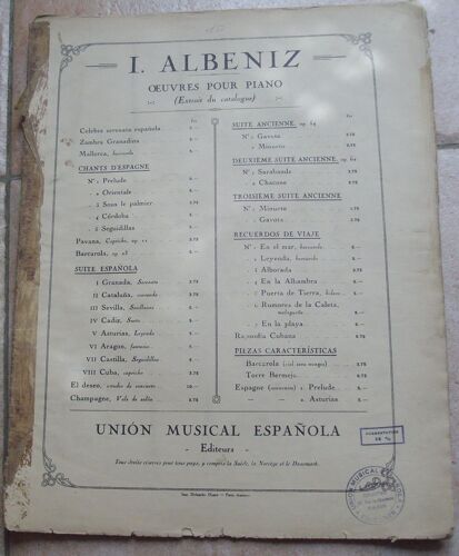 Suite Espanola Viii -Cuba