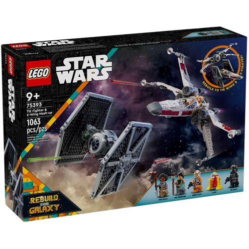 LEGO Star Wars - TIE Fighter et X-Wing à combiner - 75393
