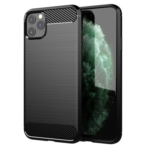 Coque iPhone 11 Pro Max,Etui pour iPhone 11 Pro Max,Etui en silicone pour iPhone 11 Pro Max,Convient a la coque iPhone 11 Pro Max,Noir