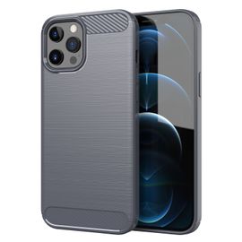 Coque Iphone 12 Pro Max,Etui Pour Iphone 12 Pro Max,Etui En Silicone Pour Iphone 12 Pro Max,Convient A La Coque Iphone 12 Pro Max,Gris