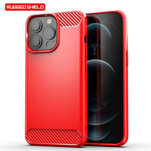 Coque iPhone 13 Pro,Etui pour iPhone 13 Pro,Etui en silicone pour iPhone 13 Pro,Convient a la coque iPhone 13 Pro,Rouge
