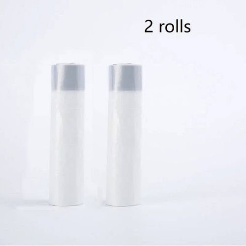 Sacs Poubelles Parfumés À Cordon 45X50Cm¿Grands Sacs Poubelles Parfumés Épais Avec Poignées,4 Parfums (Rose/Lavande/Citron/Vanille).2 Rolls Gray.Approximately45X50Cm(A