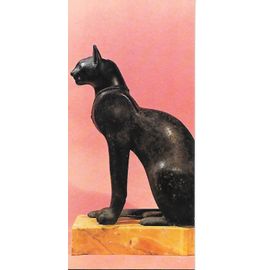 Chocolat Nestle. Carte Merveilles Du Monde N° 99 Le Chat. Un Peu D'histoire