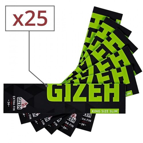 Papier A Rouler Slim Gizeh Extra Fin X 25