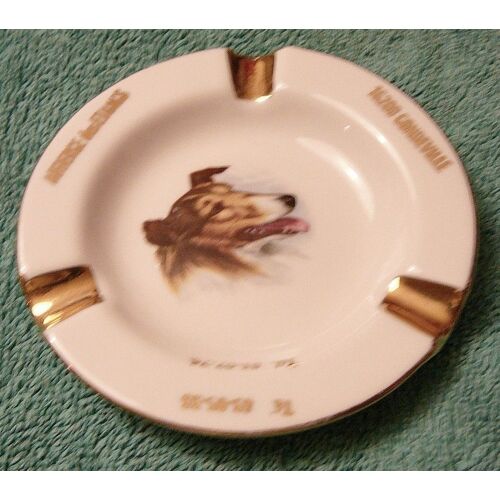 Cendrier Porcelaine De Limoges Auberge Des Etangs