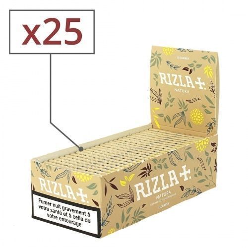 Papier À Rouler Rizla + Natura X 25