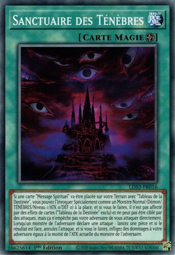 Yu Gi Oh Lds3 Fr016 Sanctuaire Des Ténèbres