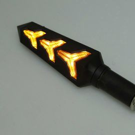 Paire De Clignotants Clignotants Ambrés À Led De Moto Universel Clignotant