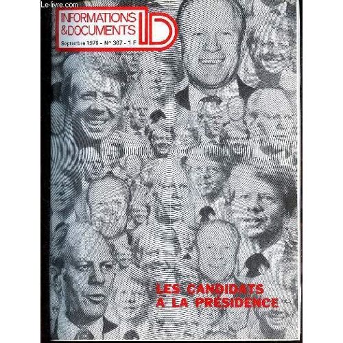 Informations Et Documents N° 367 Septembre 1976 367