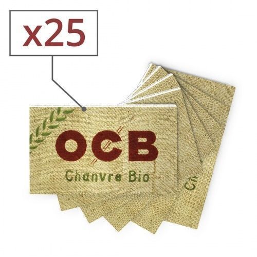 Papier À Rouler Ocb Chanvre Bio X 25