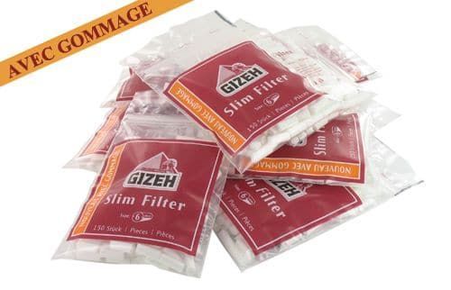 Filtres Gizeh Slim X 10 Sachets