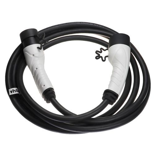 Vhbw Câble De Recharge Type 2 Vers Type 2 Compatible Avec Suzuki Across Phev Voiture Électrique - 3 Phases, 32 A, 22 Kw, 5 M