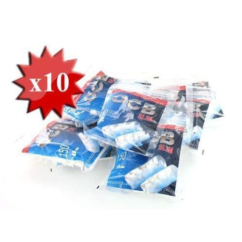 10 Sachets De Filtres 6mm Ocb Slim